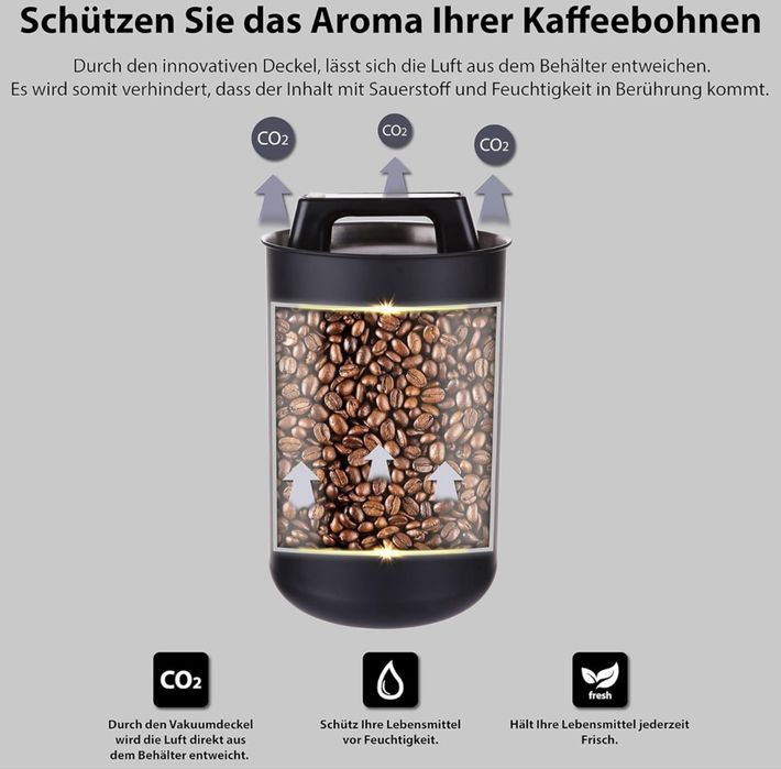 KC Kitchen & Co. Кутия за кафе на зърна 1кг