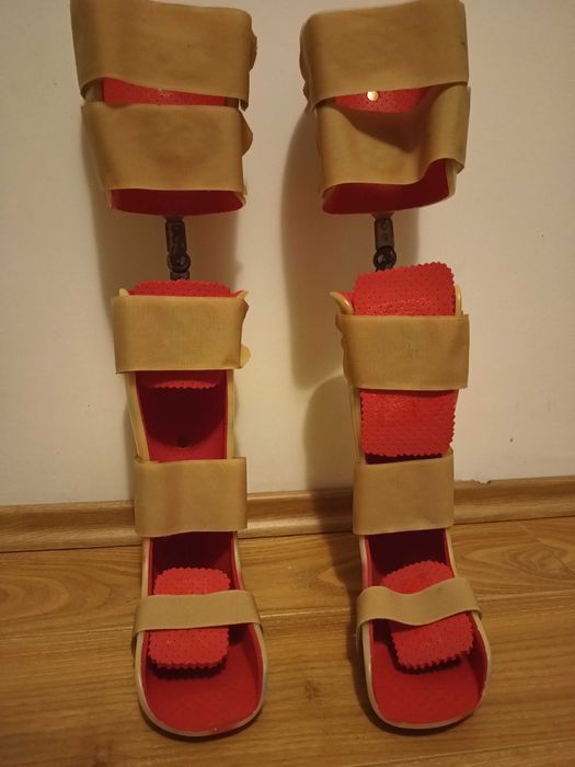 2 Orteza glezna/ genunchi picior pt copii reglabile/ Orteze