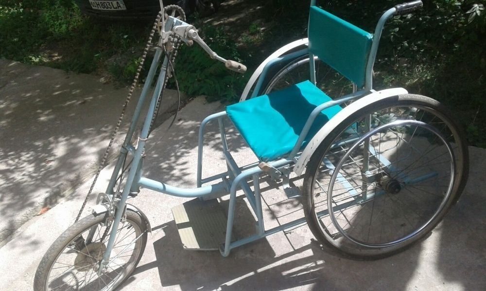 Велосипед с ручным приводом