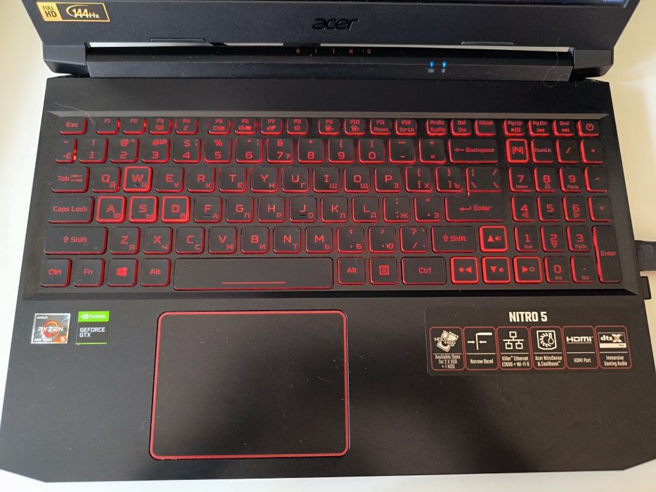 Игровой ноутбук Acer Nitro 5 AN515-44