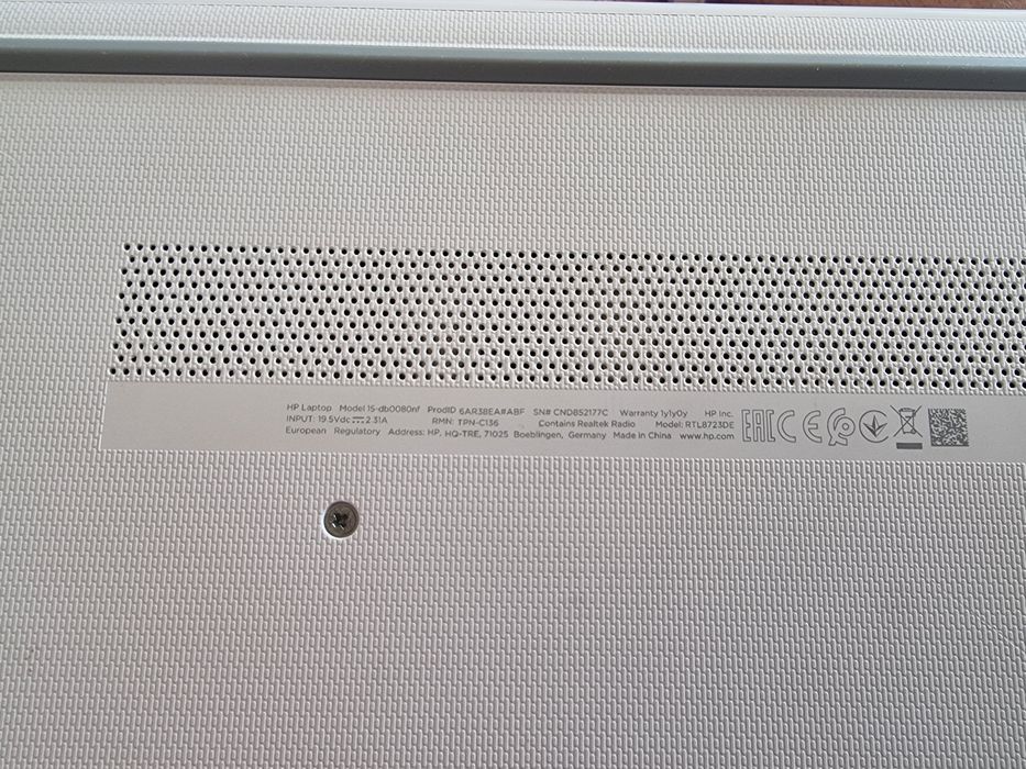 Laptop HP  Model 15