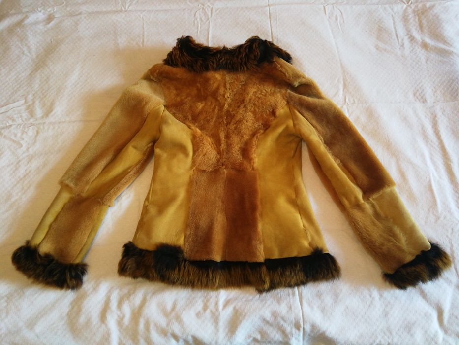 палто от естествена кожа