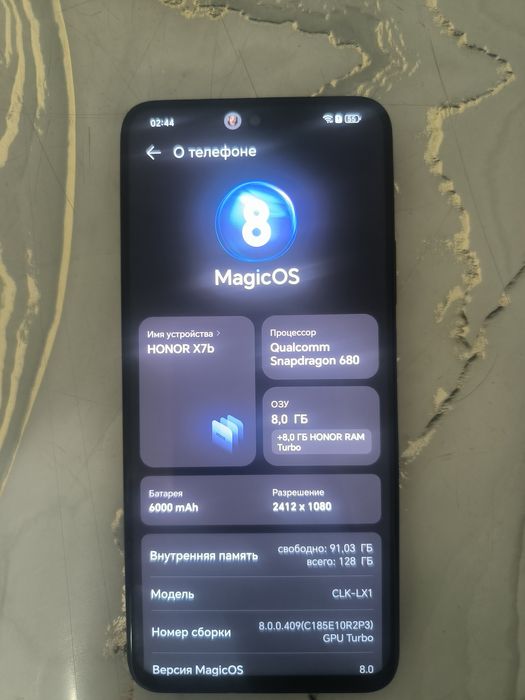 Honor x7b 128 GB