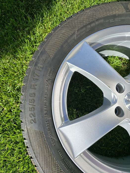 Jante cu anvelope R 17 5x112