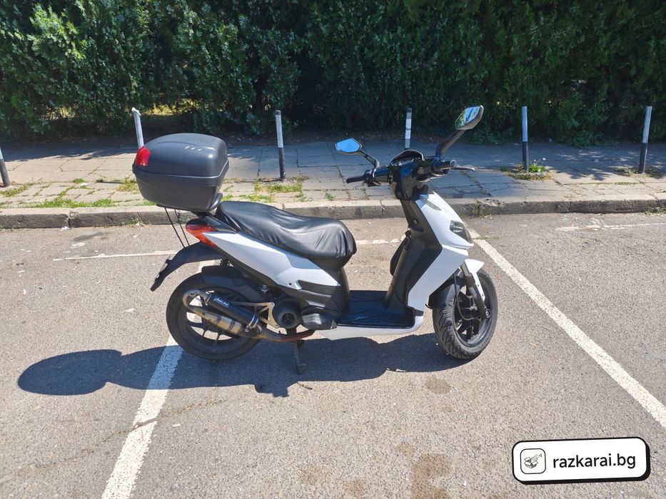 Скутер Aprilia Sport City One с Malossi части