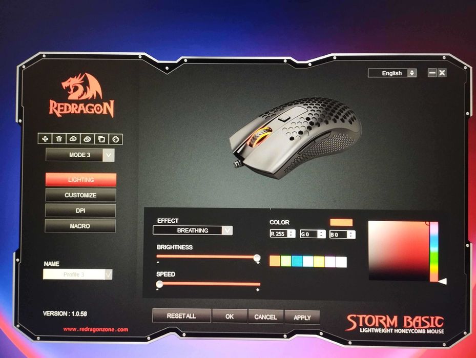 Мышка Redragon Storm Basic