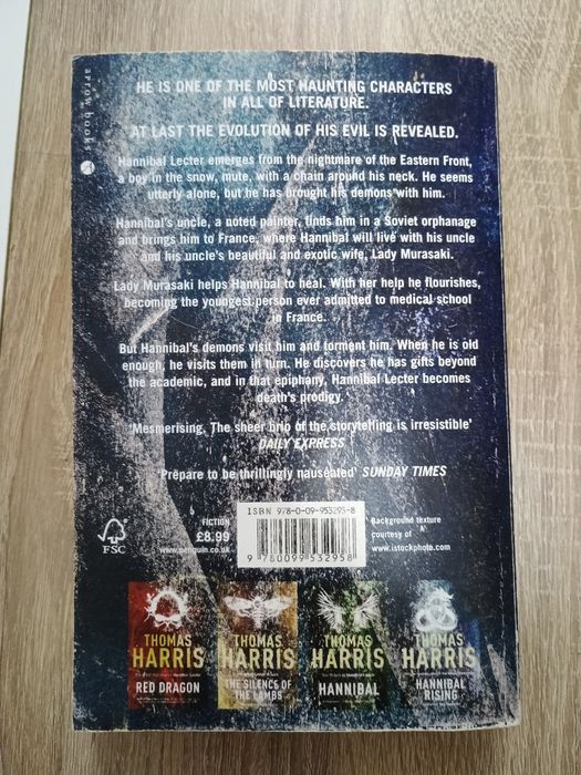 Colectie completa Hannibal de Thomas Harris