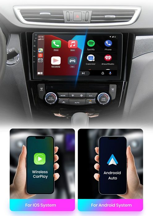 Navigatie Android dedicata Nissan Qashqai 2 / X-Trail (2013-2017)