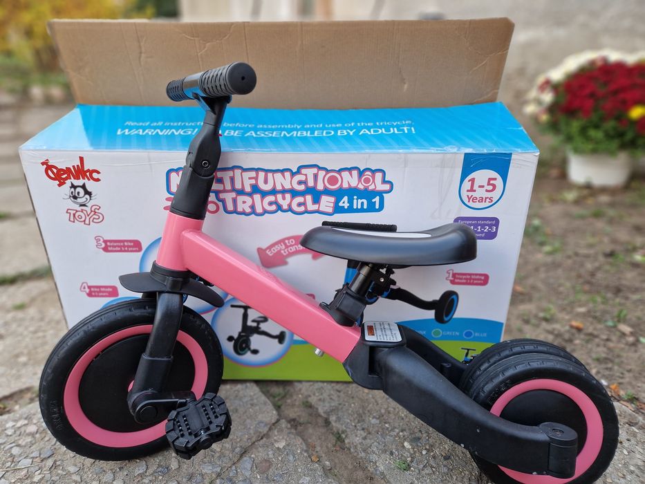 Мултифункционална Триколка 4 в 1