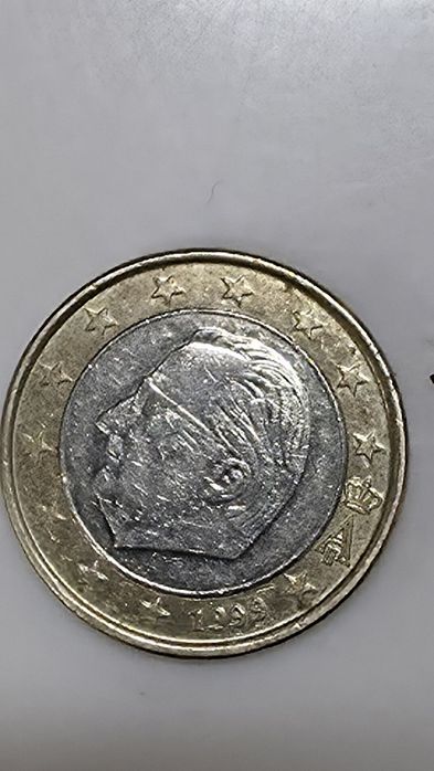 Monedă 1 Euro, Belgia 1999