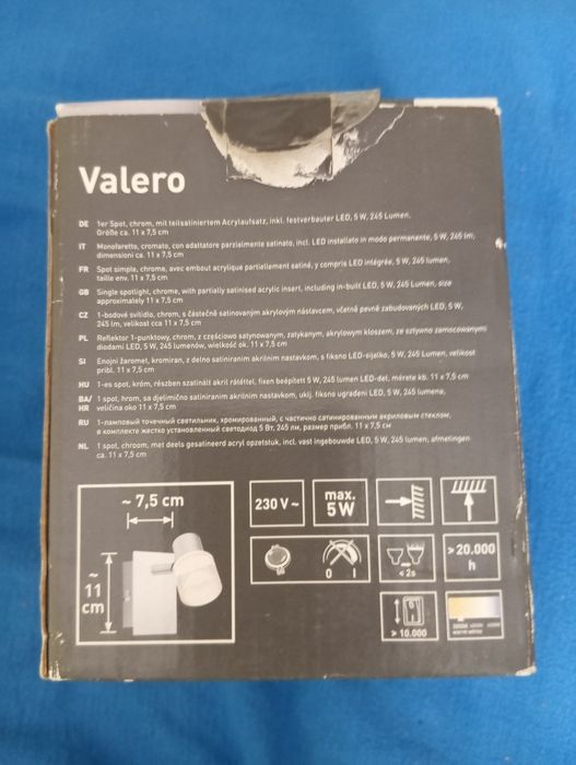 Spot LED Valeriu 5w