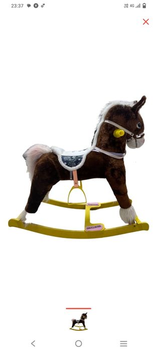 Лошадка качалка детские