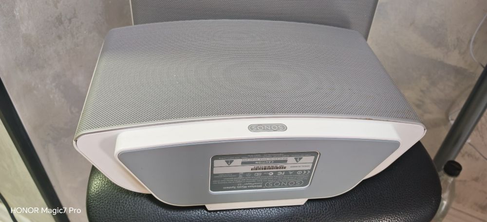 2x Sonos Play:5 S5 stereo boxe premium WiFi + AUX sunet puternic