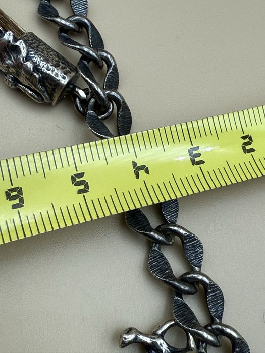 Lant ceas de buzunar din argint