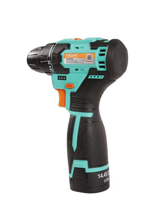 Аккумуляторный шуруповерт (Бесщеточный двигатель 14В, 2 Ач)