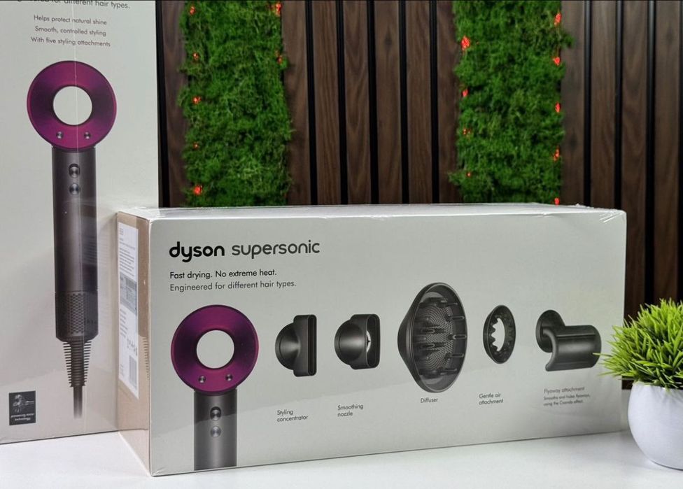Продам Дайсон Dyson новый цвет Blue Ceramic Фен Стайлер