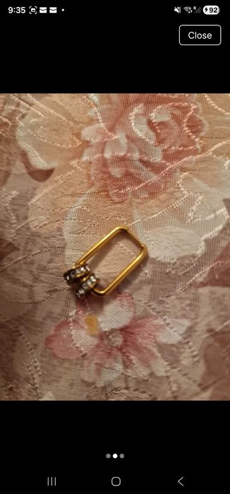 Earcuff eareing golden vinted sale only