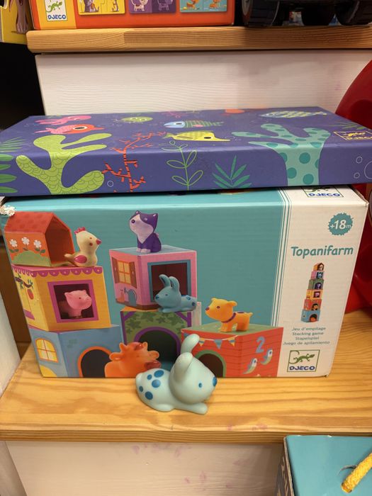 Детски образователни играчки (Montessori, Djeco, Vilac и др.) – много добро състояние