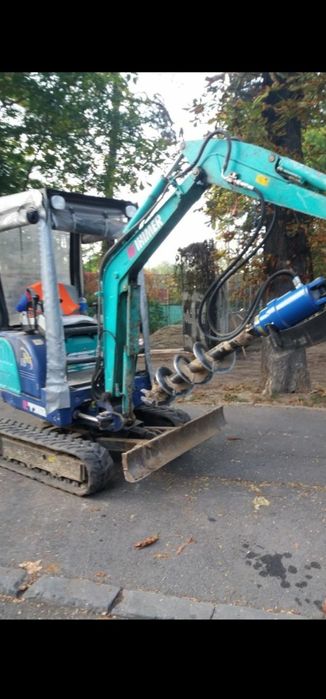 Motoburghiu de  Închiriat cu Foreză & Burghiu 300mm