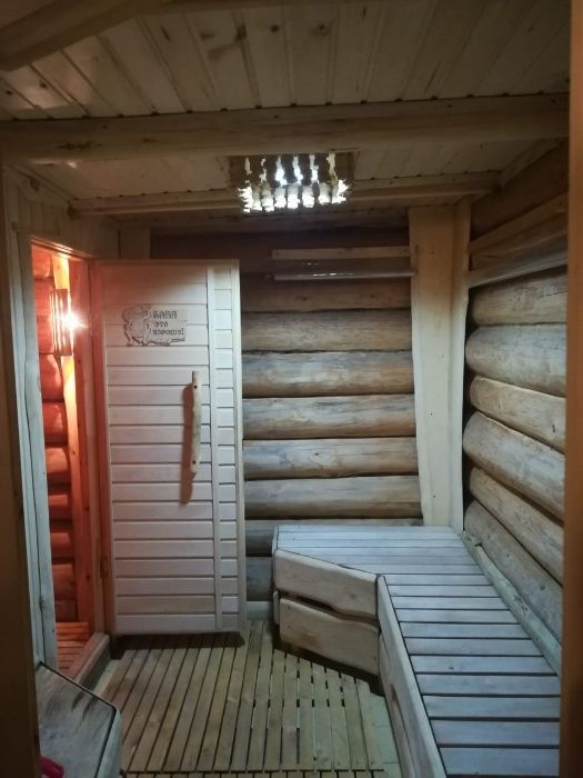 Русская баня на дровах