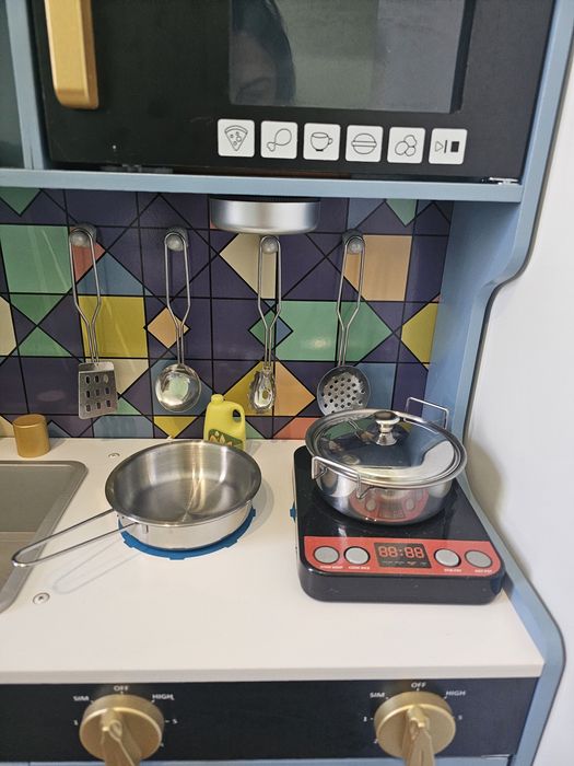 Дървена детска кухня