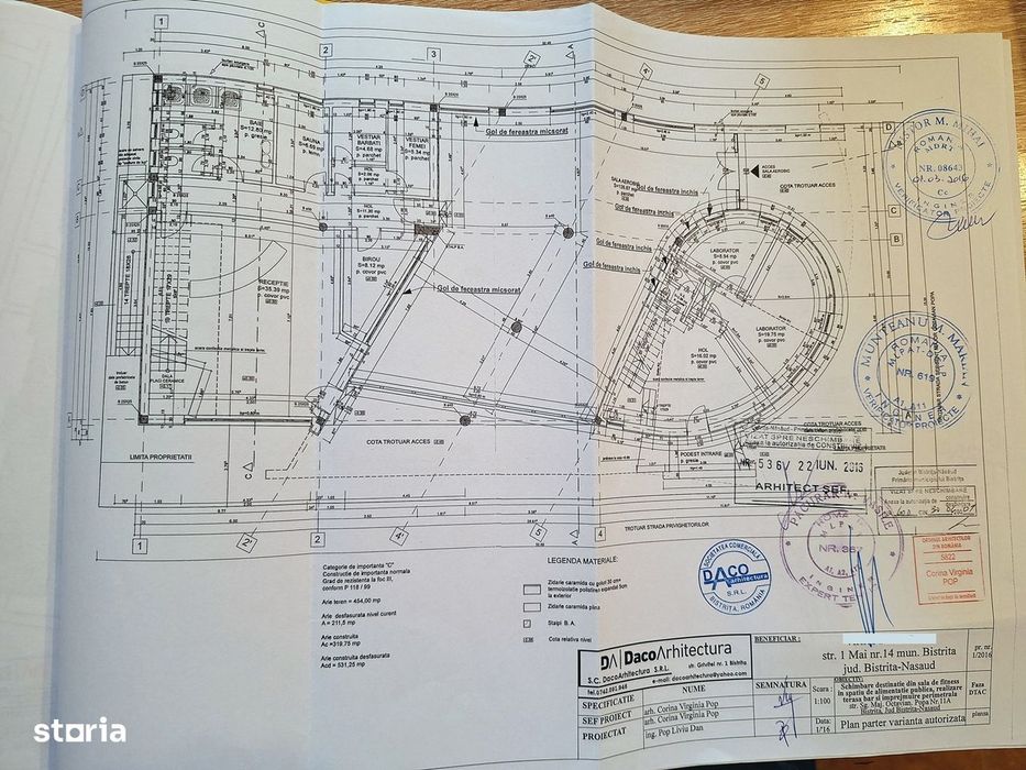 Cladire D=P+M - str. Sg. Maj. O. Popa Bistrita