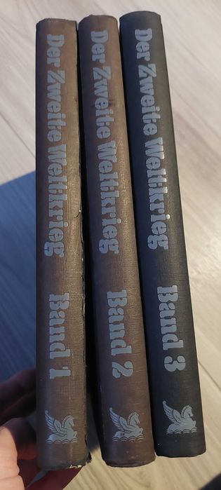 Carti , 3 volume DER ZEITE WELTKRIEG , stare foarte buna ! Razboi