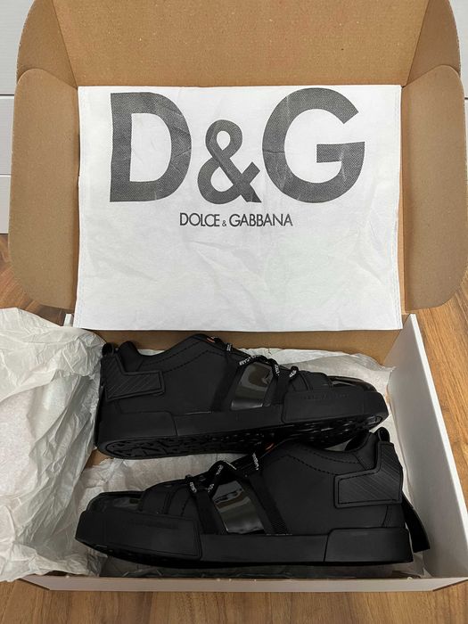 ->PREȚ NEBUN<- Adidasi~sneakers low-top~pantofi casual-elegant Dolce Gabbana D&G (dustbag inclus/Livrare cu verificare)