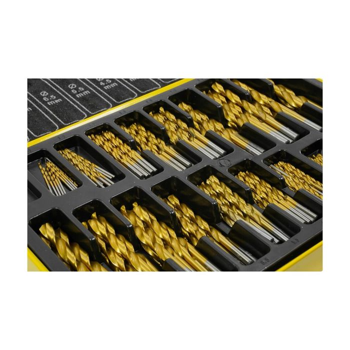 Trusa Set 170 Burghie din Titan pemtru Lemn Metal Notig