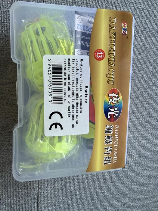 Montură pescuit cu LED pentru crap și novac – set complet
