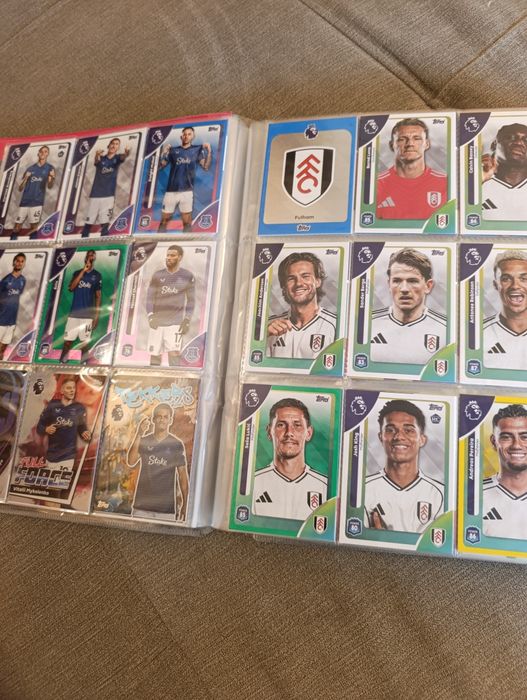 Пълен албум Topps Premier league 2026