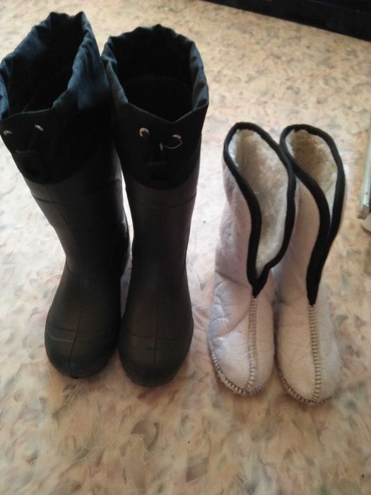 Продам сапоги и бушлат