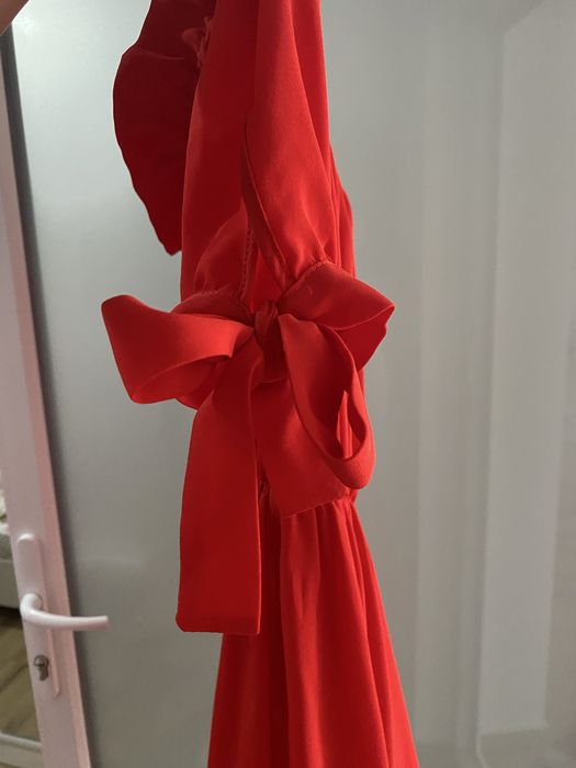 Rochie rosie de vara