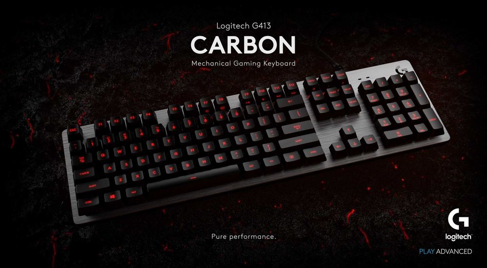 Клавиатура Logitech G413 Backlit Mechanical Gaming Keyboard