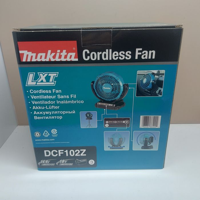 Акумулаторен вентилатор Makita DCF102Z