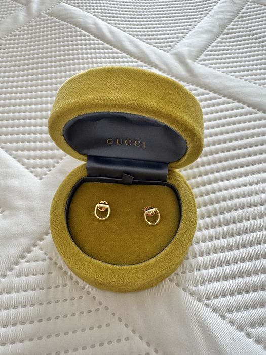 Золотые серьги Gucci