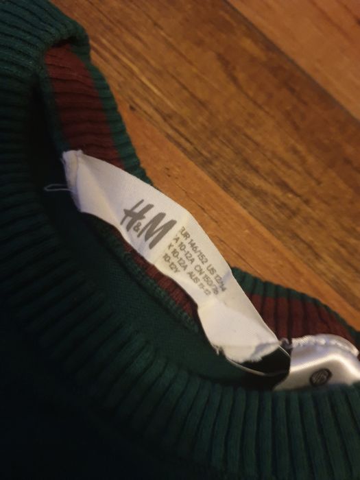 Pulover baieti, marca H&M, nou, fara eticheta, marime 10-12 ani