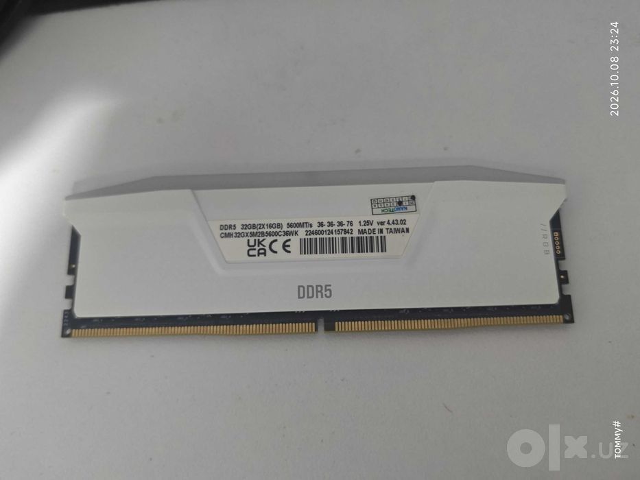 Operativka DDR 5 corsair 16 gb 5600 MHz