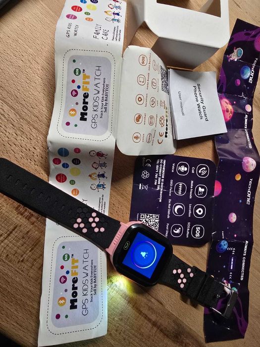 Ceas smartwatch GPS copii MoreFIT MX528, cu GPS