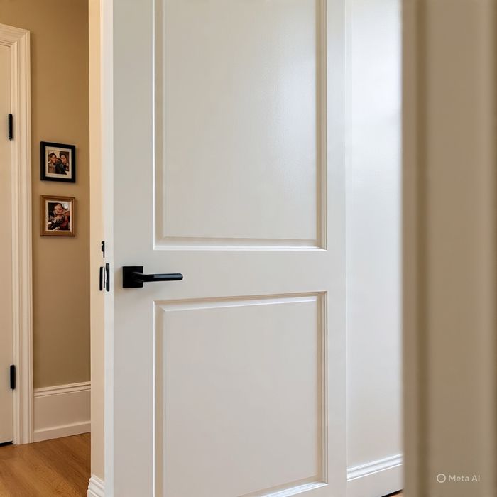 Есык бояу / покраска двери