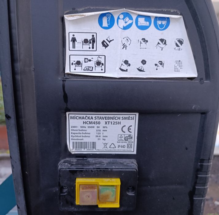 Betoniera, 125 l