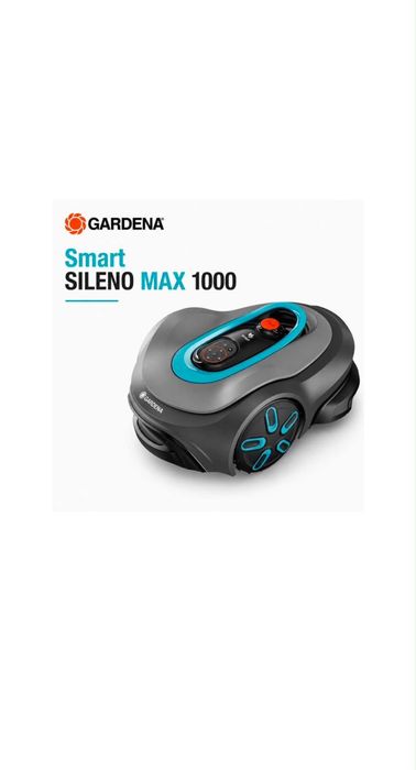 Robot de tuns iarba Gardena SILENO de 1000si1200 m patrati .Noi sigilati garantie 2 ani