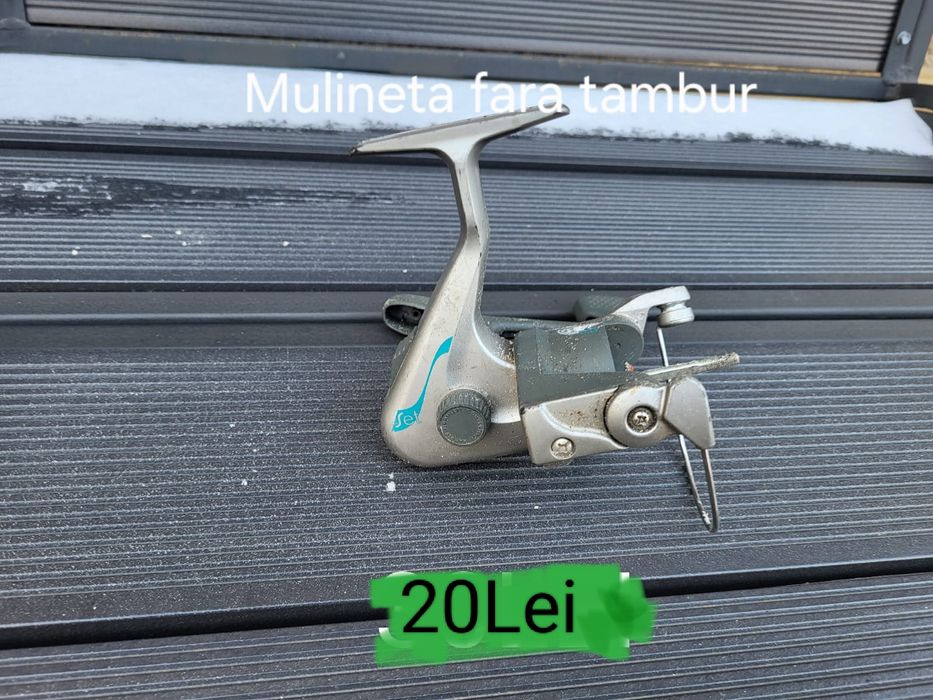 Mulinete și un cotor de lansetă