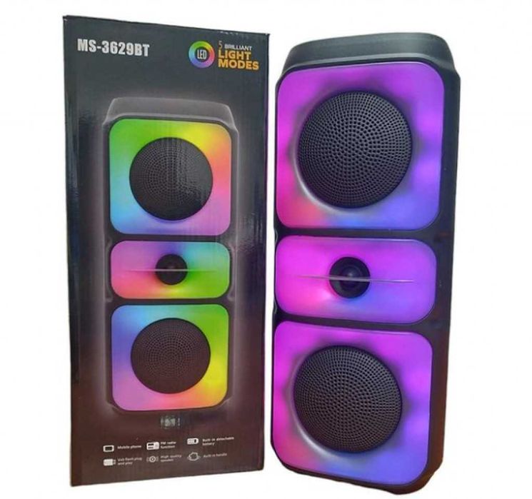 Мощна 4-инчова безжична тонколона с караоке функция/ГАРАНЦИЯ