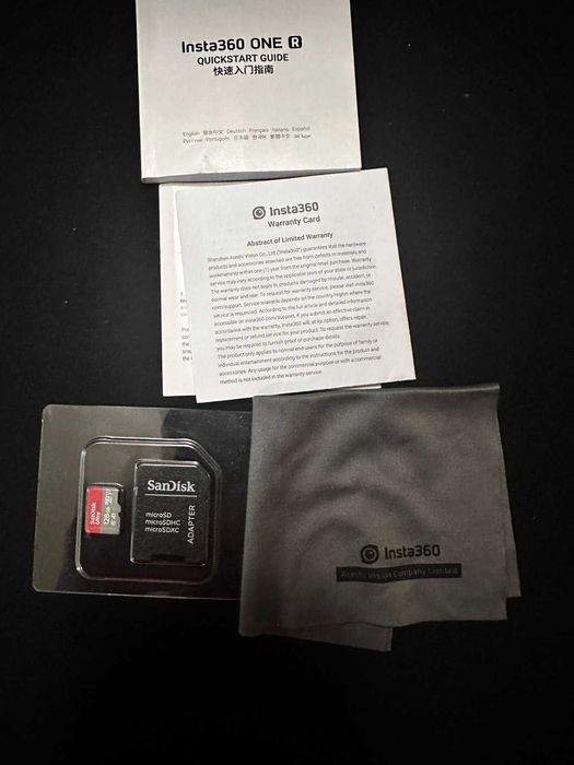 Екшан камера insta 360 one r 4K