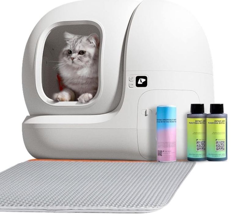 PETKIT Litier pentru pisici cu autocurățare, Litier  PuraMax