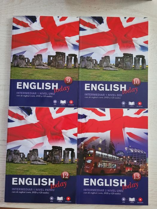 Curs engleza , Carte, DVD si CD