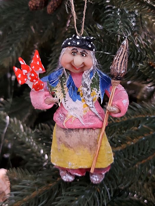 Ёлочная игрушка(вата)