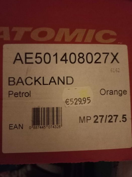 Туринг ски обувки Atomic Backland 27/27.5 42 за точкови автомати