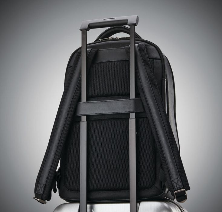 Рюкзак Samsonite кожаный